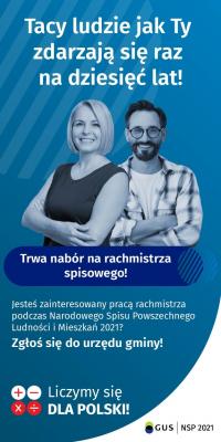 Przedłużono termin naboru kandydatów na rachmistrzów spisowych 